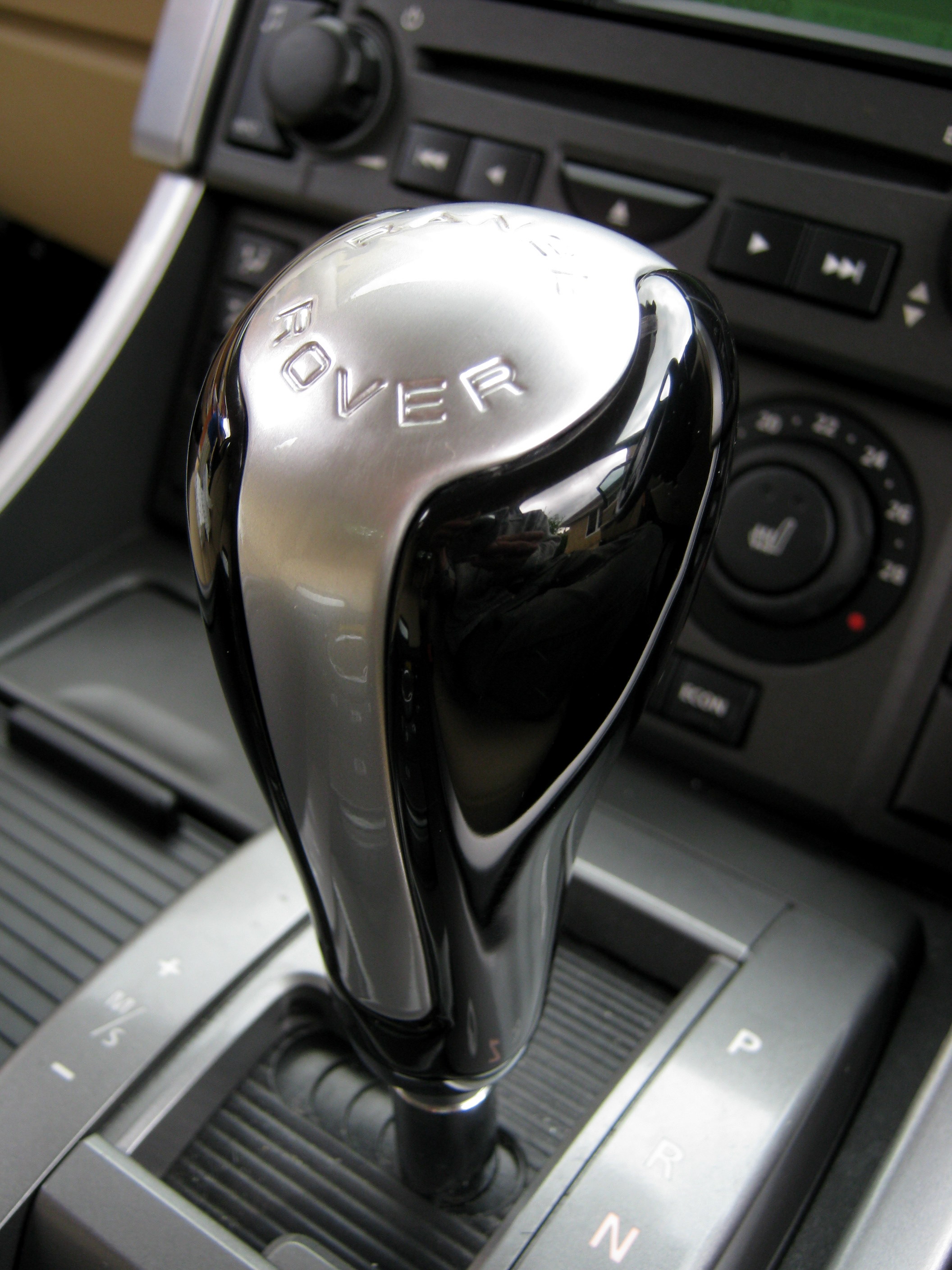 Gear Knob shift stick in grand Black Piano for Range Rover Sport